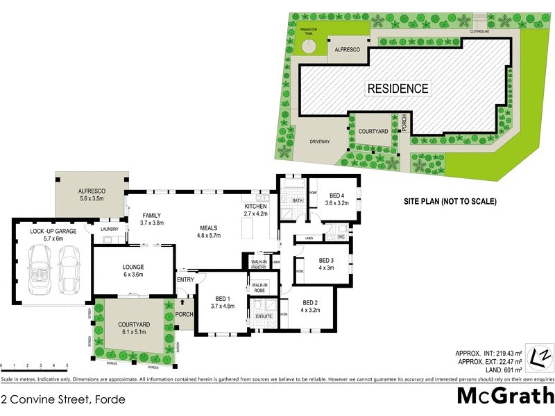 2 Convine Street, Forde ACT 2914 Floorplan