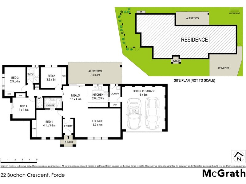 22 Buchan Crescent, Forde ACT 2914 Floorplan