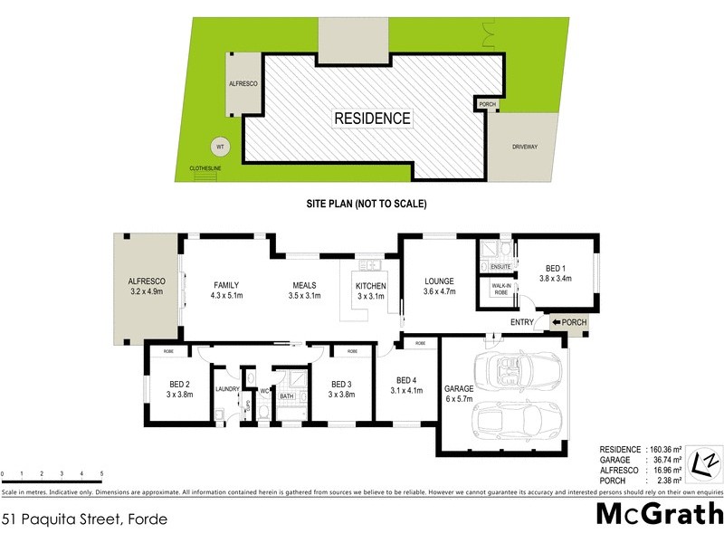 51 Paquita Street, Forde ACT 2914 Floorplan
