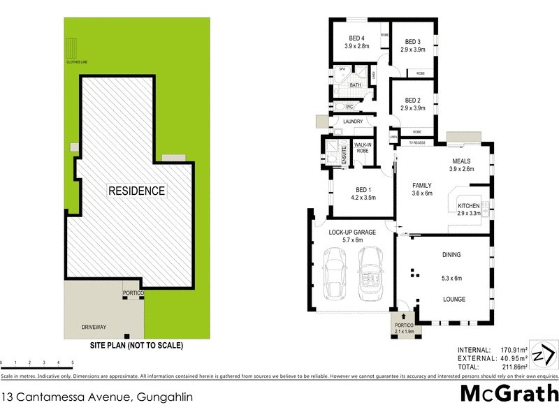 13 Cantamessa Avenue, Gungahlin ACT 2912 Floorplan