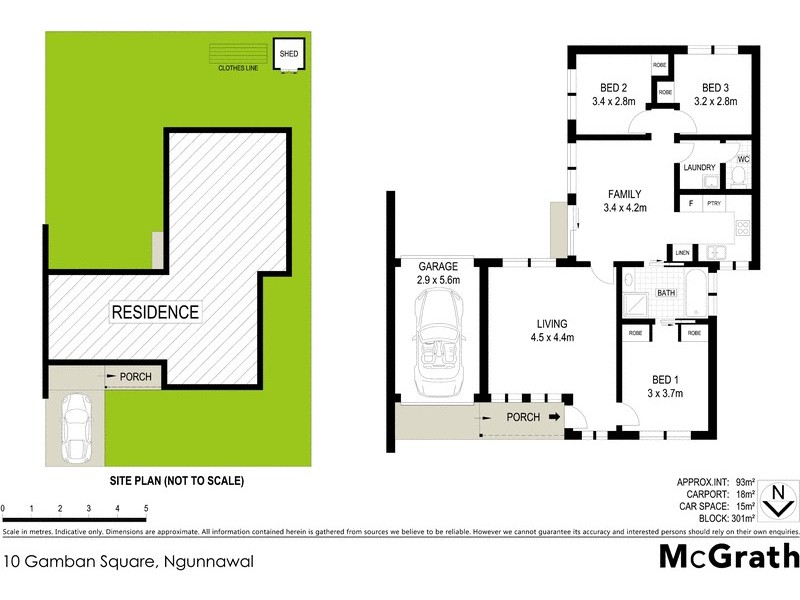 10 Gamban Square, Ngunnawal ACT 2913 Floorplan