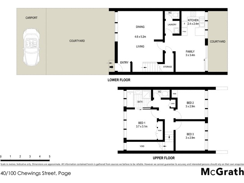 40/100 Chewings Street, Page ACT 2614 Floorplan