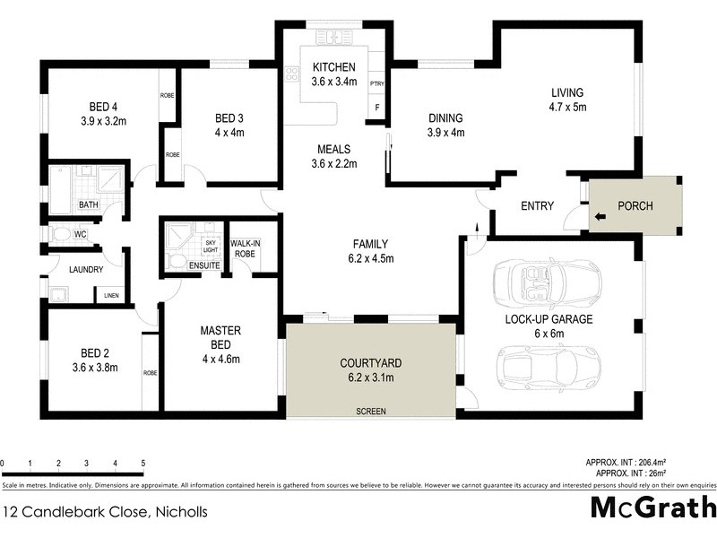 12 Candlebark Close, Nicholls ACT 2913 Floorplan