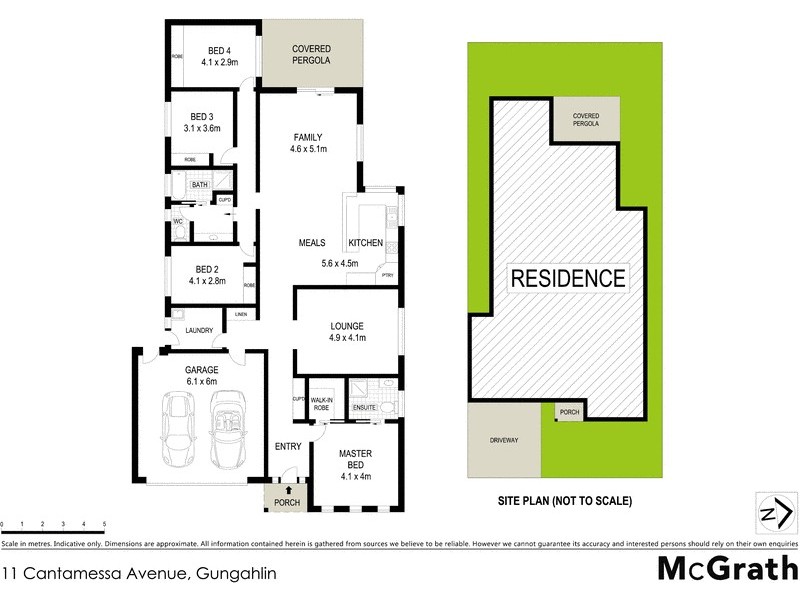 11 Cantamessa Avenue, Gungahlin ACT 2912 Floorplan