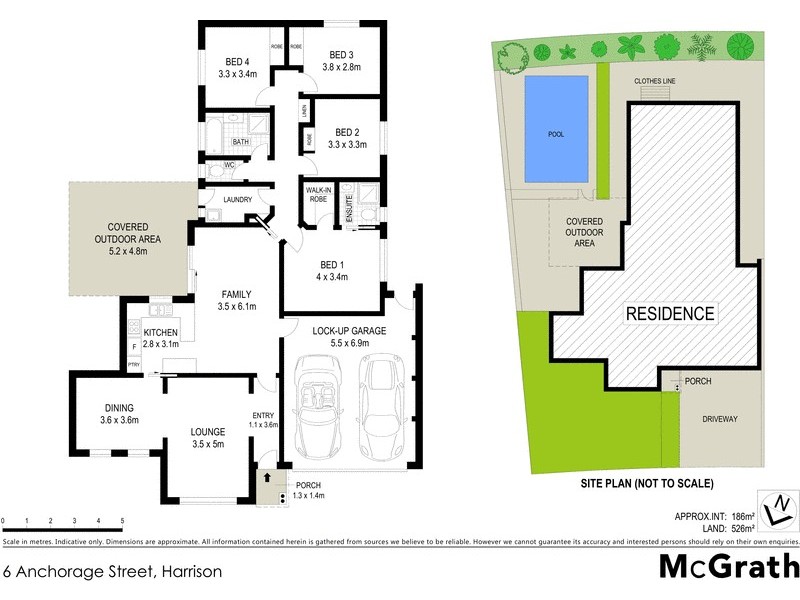 6 Anchorage Street, Harrison ACT 2914 Floorplan