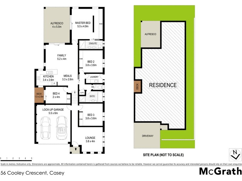 56 Cooley Crescent, Casey ACT 2913 Floorplan
