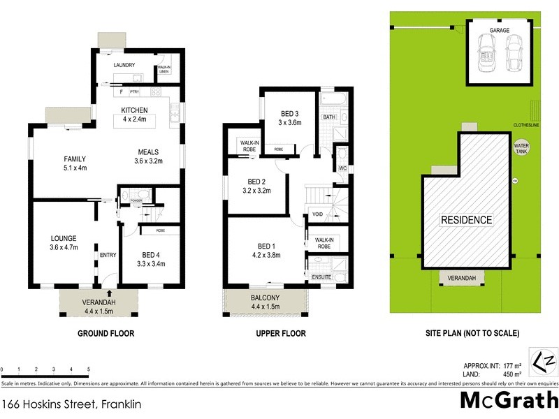 166 Hoskins Street, Franklin ACT 2913 Floorplan
