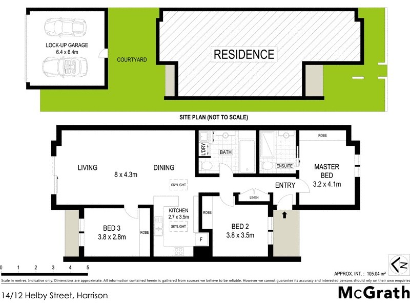 14/12 Helby Street, Harrison ACT 2914 Floorplan