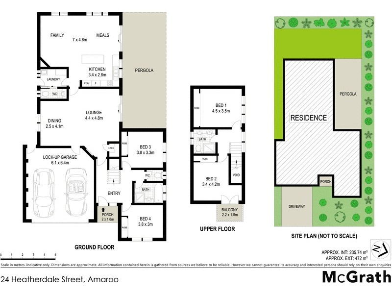 24 Heatherdale Street, Amaroo ACT 2914 Floorplan