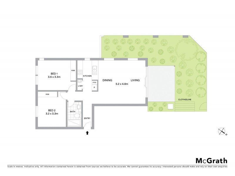 1/19 Norton Street, Evatt ACT 2617 Floorplan