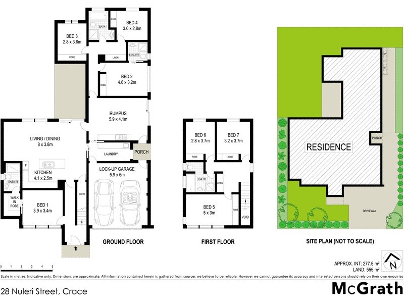 28 Nuleri Street, Crace ACT 2911 Floorplan