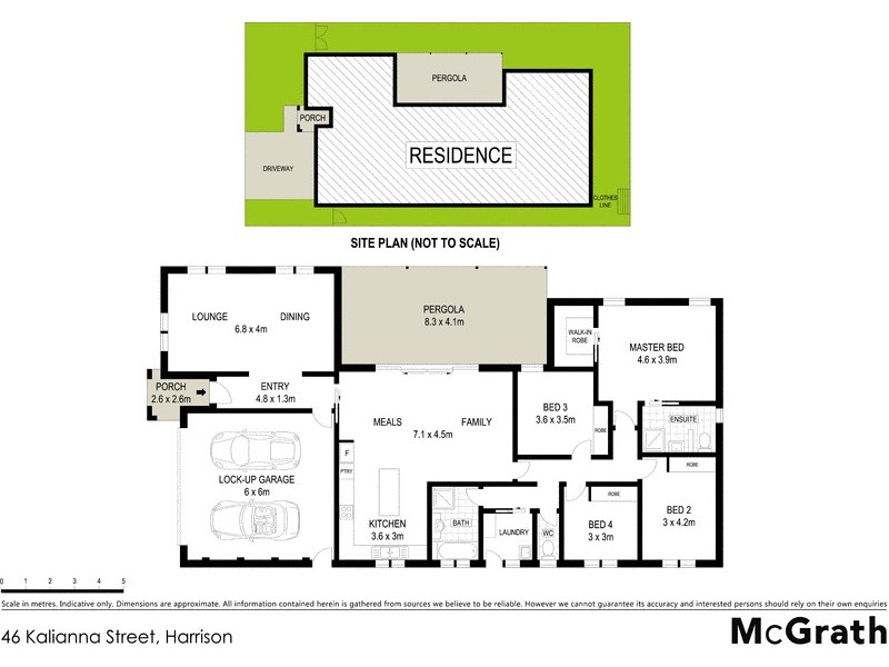 46 Kalianna Street, Harrison ACT 2914 Floorplan