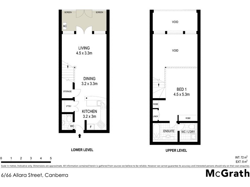 6/66 Allara Street, Canberra ACT 2600 Floorplan