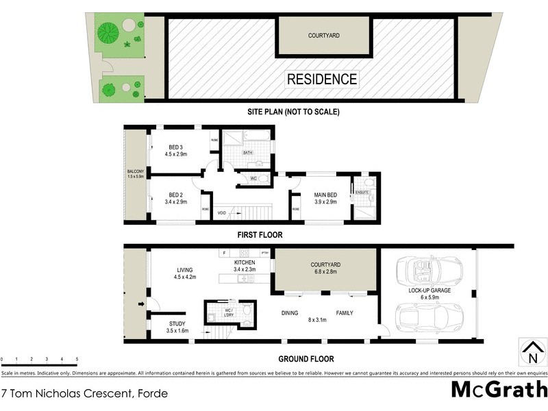 7 Tom Nicholas Crescent, Forde ACT 2914 Floorplan