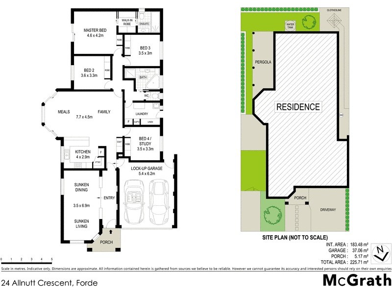 24 Allnutt Crescent, Forde ACT 2914 Floorplan