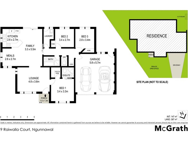 9 Raiwalla Court, Ngunnawal ACT 2913 Floorplan