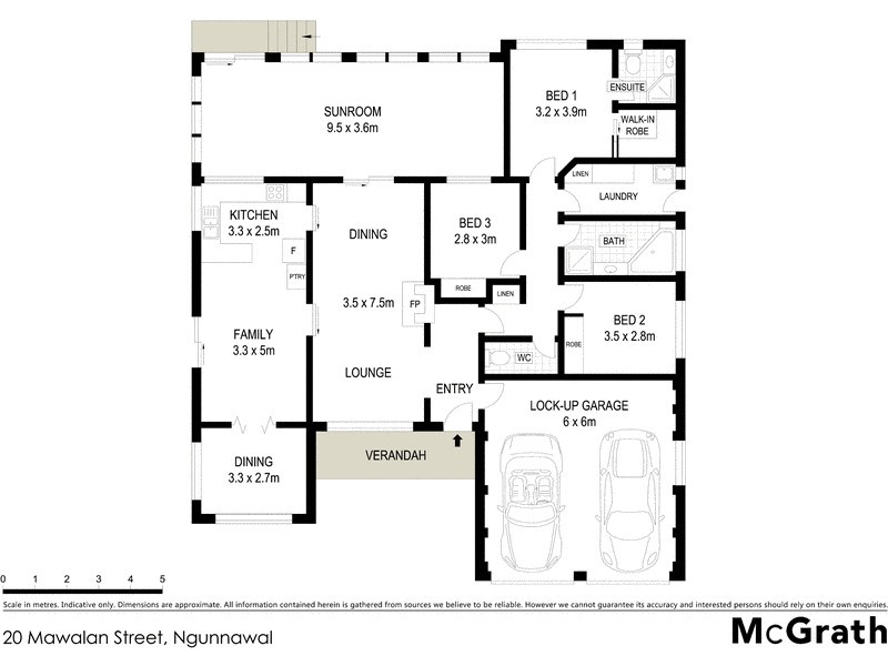 20 Mawalan Street, Ngunnawal ACT 2913 Floorplan