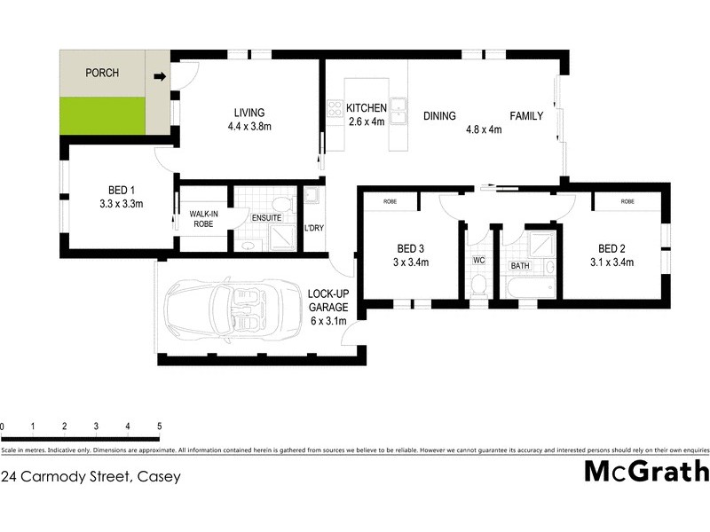24 Carmody Street, Casey ACT 2913 Floorplan