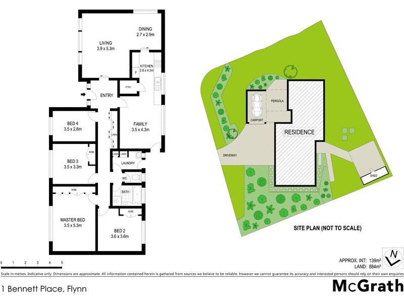 1 Bennett Place, Flynn ACT 2615 Floorplan