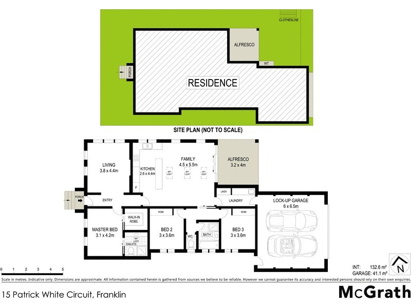 15 Patrick White Circuit, Franklin ACT 2913 Floorplan