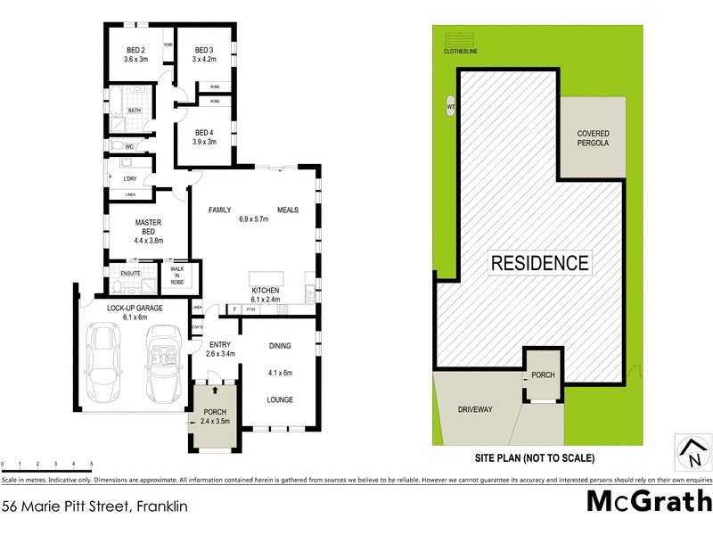 56 Marie Pitt Street, Franklin ACT 2913 Floorplan