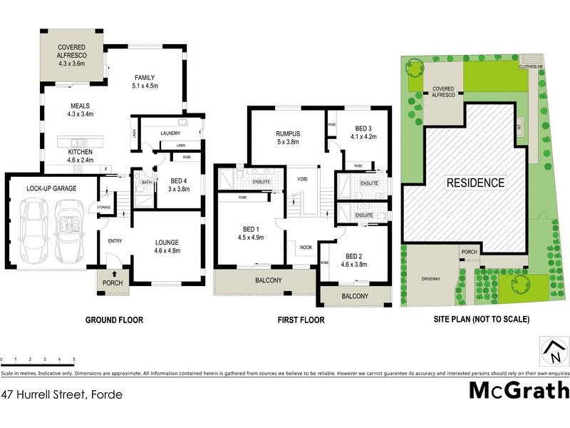 47 Hurrell Street, Forde ACT 2914 Floorplan