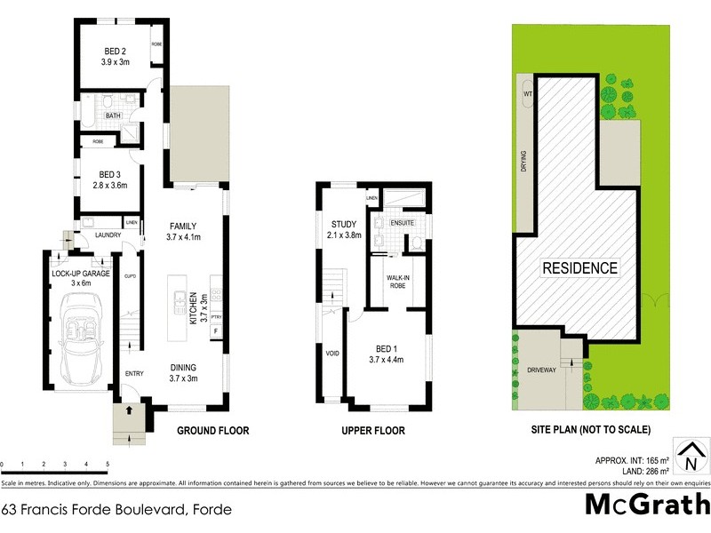 63 Francis Forde Boulevard, Forde ACT 2914 Floorplan