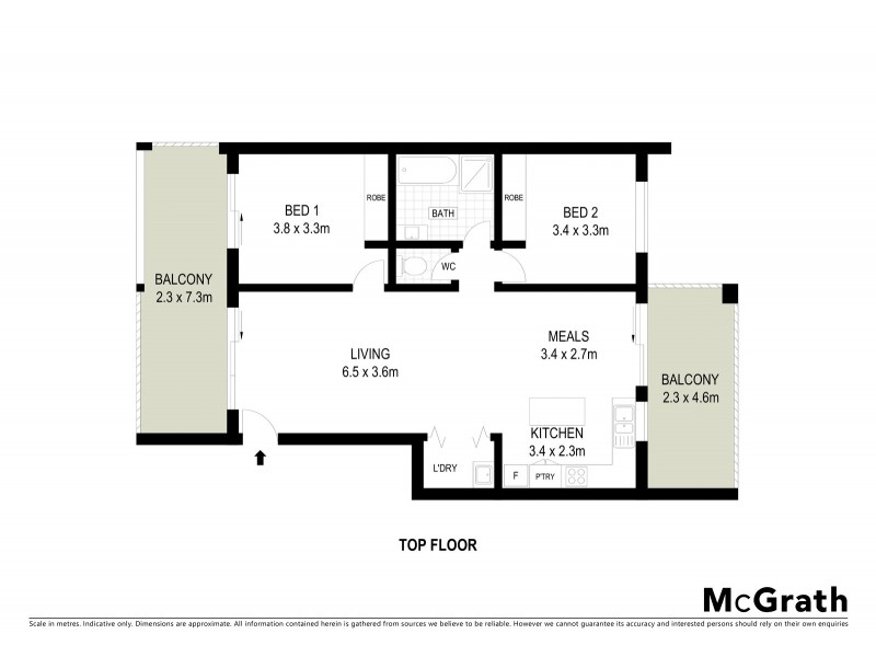 31/16 David Miller Crescent, Casey ACT 2913 Floorplan