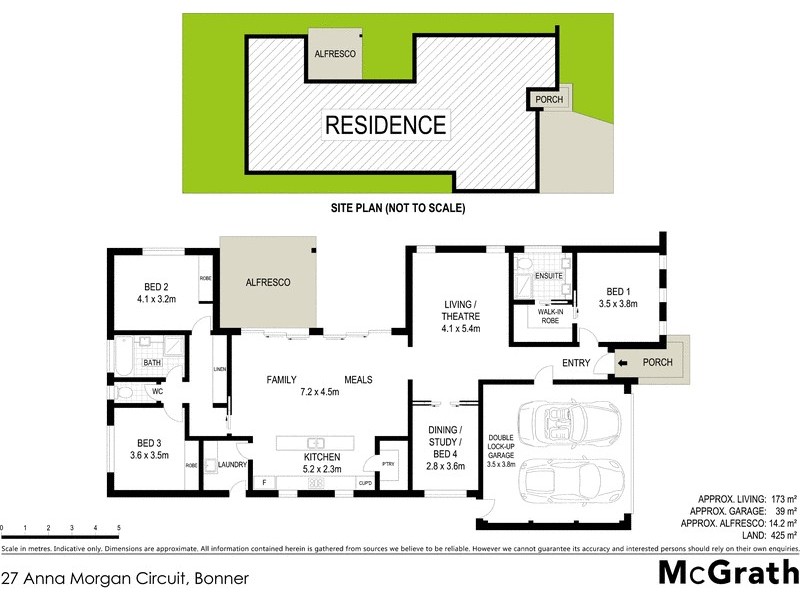 27 Anna Morgan Circuit, Bonner ACT 2914 Floorplan