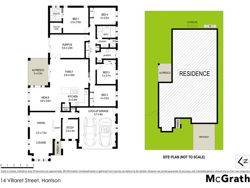 14 Villaret Street, Harrison ACT 2914 Floorplan