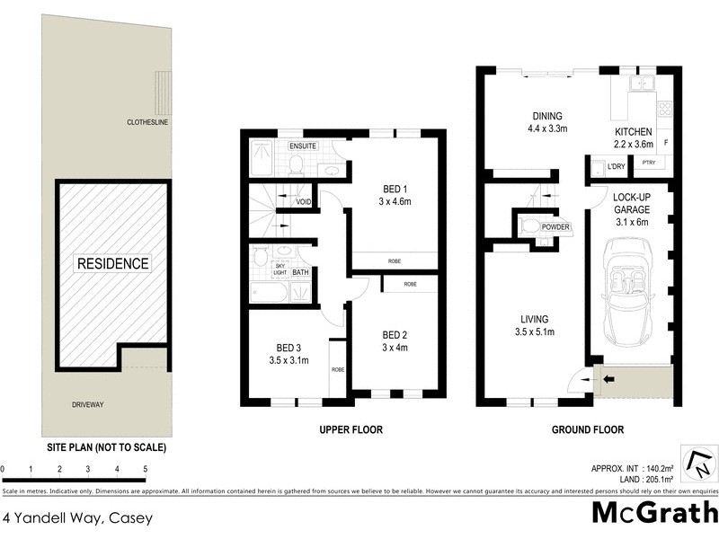 4 Yandell Way, Casey ACT 2913 Floorplan