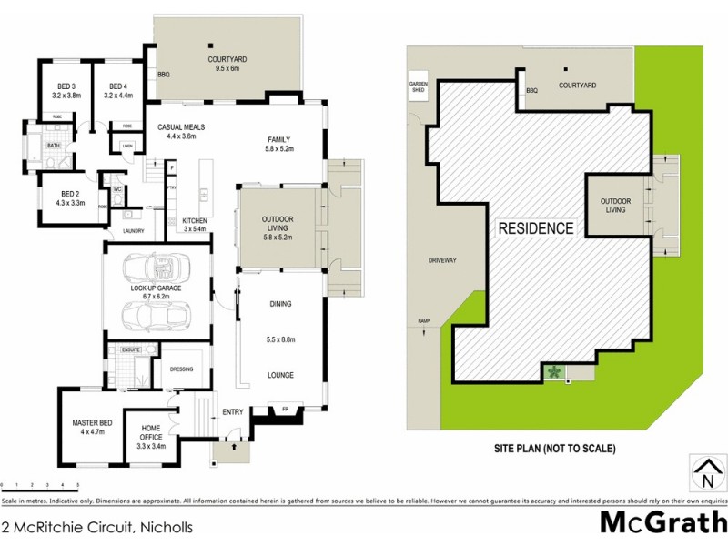 2 McRitchie Circuit, Nicholls ACT 2913 Floorplan