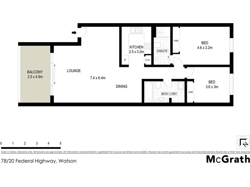 78/20 Federal Highway, Watson ACT 2602 Floorplan