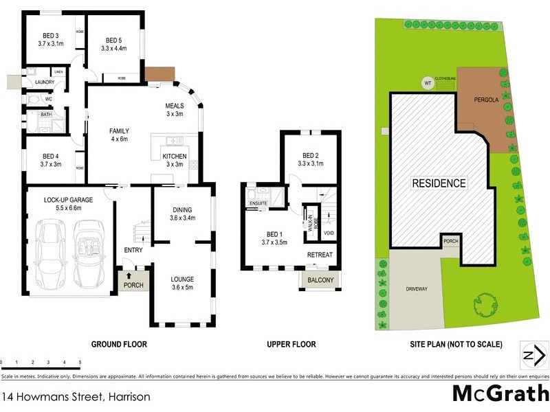 14 Howmans Street, Harrison ACT 2914 Floorplan