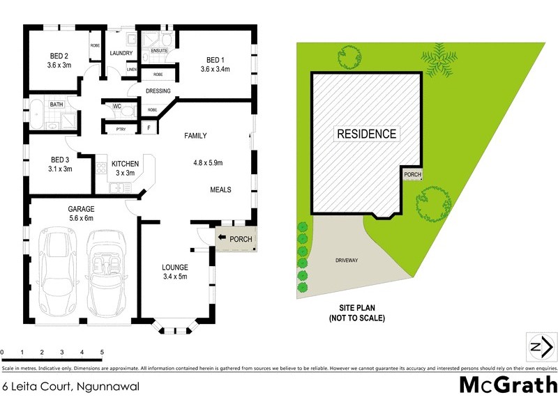 6 Leita Court, Ngunnawal ACT 2913 Floorplan