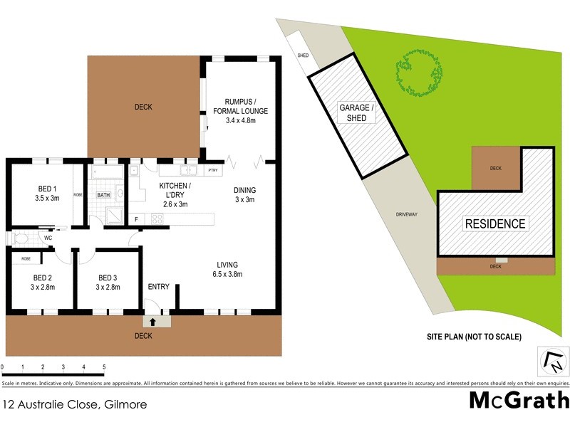 12 Australie Close, Gilmore ACT 2905 Floorplan