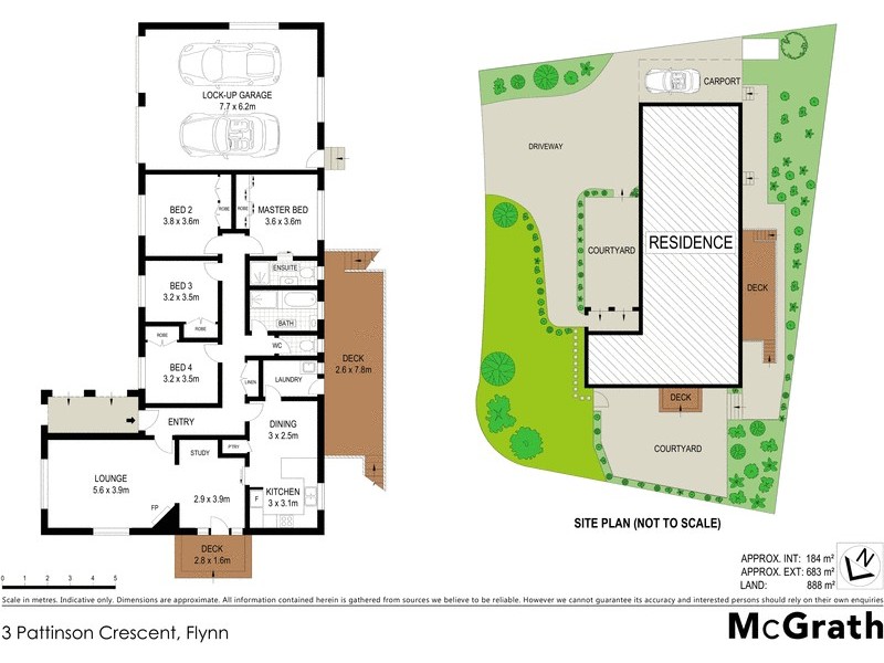 3 Pattinson Crescent, Flynn ACT 2615 Floorplan