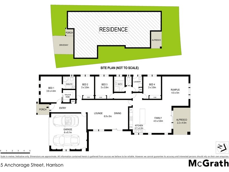 5 Anchorage Street, Harrison ACT 2914 Floorplan