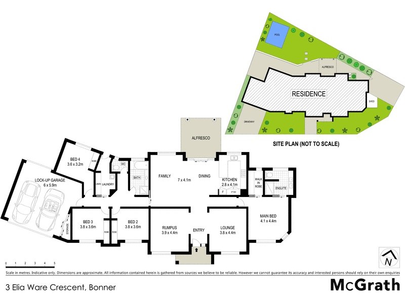 3 Elia Ware Crescent, Bonner ACT 2914 Floorplan