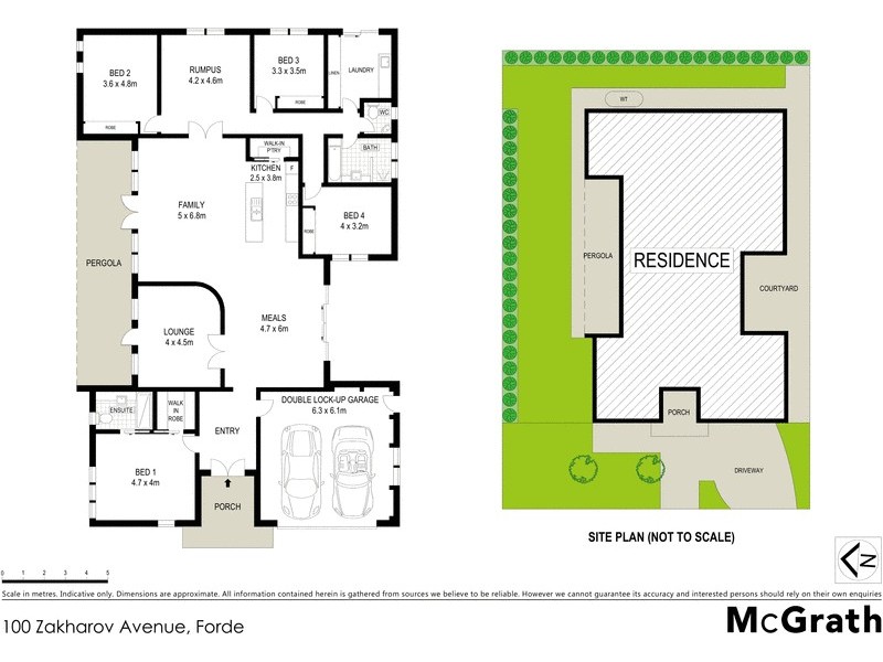 100 Zakharov Avenue, Forde ACT 2914 Floorplan