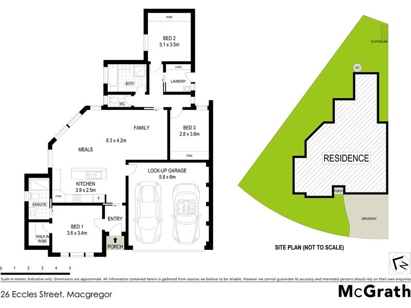 26 Eccles Circuit, Macgregor ACT 2615 Floorplan
