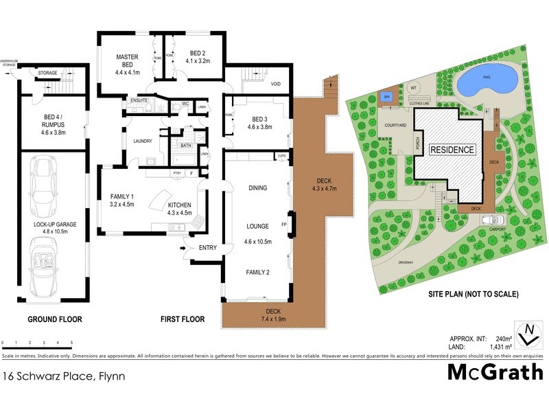 16 Schwarz Place, Flynn ACT 2615 Floorplan