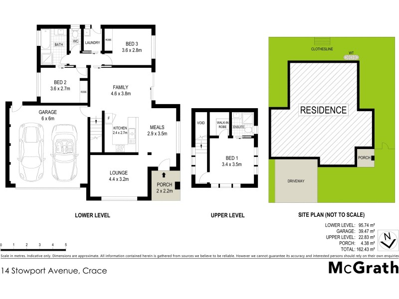 14 Stowport Avenue, Crace ACT 2911 Floorplan