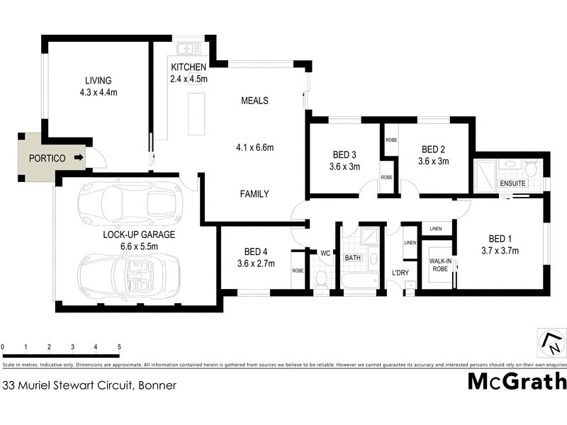 33 Muriel Stewart Circuit, Bonner ACT 2914 Floorplan