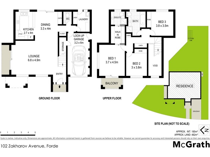 102 Zakharov Avenue, Forde ACT 2914 Floorplan