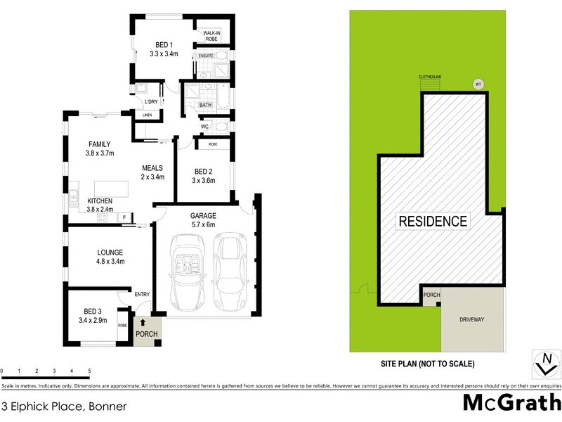 3 Elphick Place, Bonner ACT 2914 Floorplan