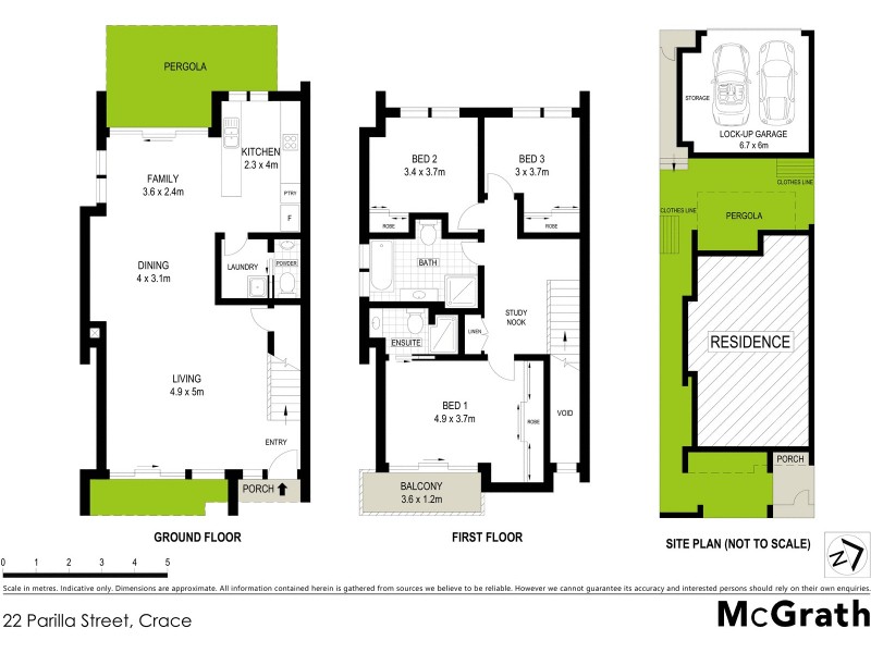 22 Parilla Street, Crace ACT 2911 Floorplan