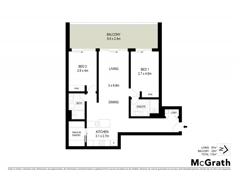 8/35 Chandler Street, Belconnen ACT 2617 Floorplan
