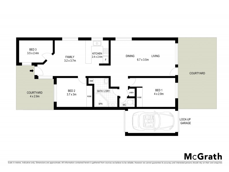 18/15 John Cleland Crescent, Florey ACT 2615 Floorplan