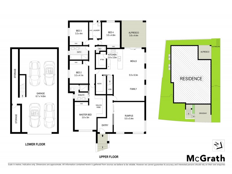68 Langtree Crescent, Crace ACT 2911 Floorplan